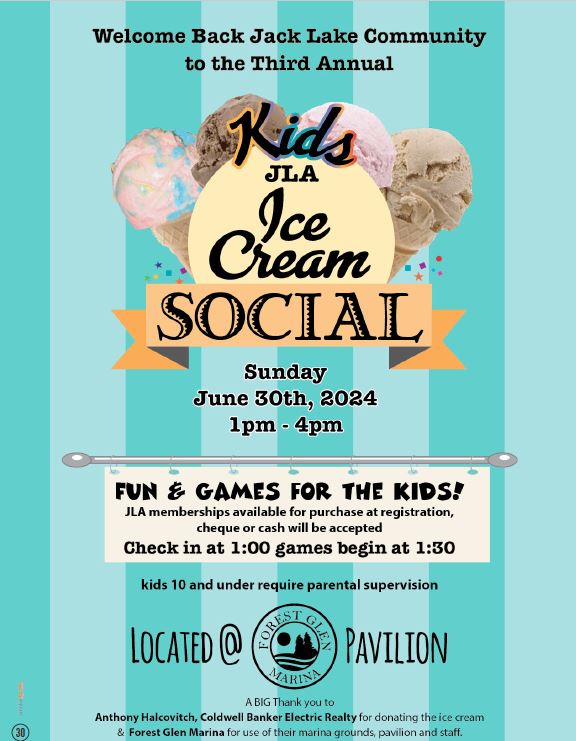 JLA's 3rd Annual Kids Ice Cream Social